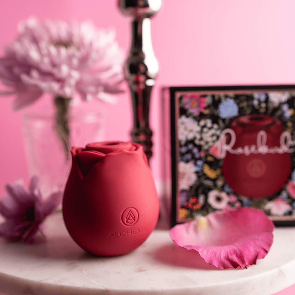 Rosebud Luxury Air-Pulse Massager Alchemy Rosebud Luxury Air-Pulse Massager Alchemy