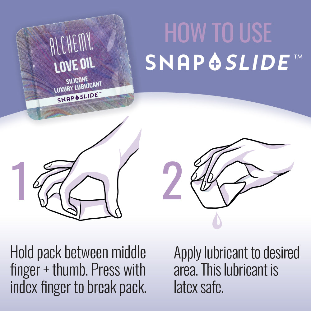 How to Use Love Oil Snap + Slide™ Multiple Packs