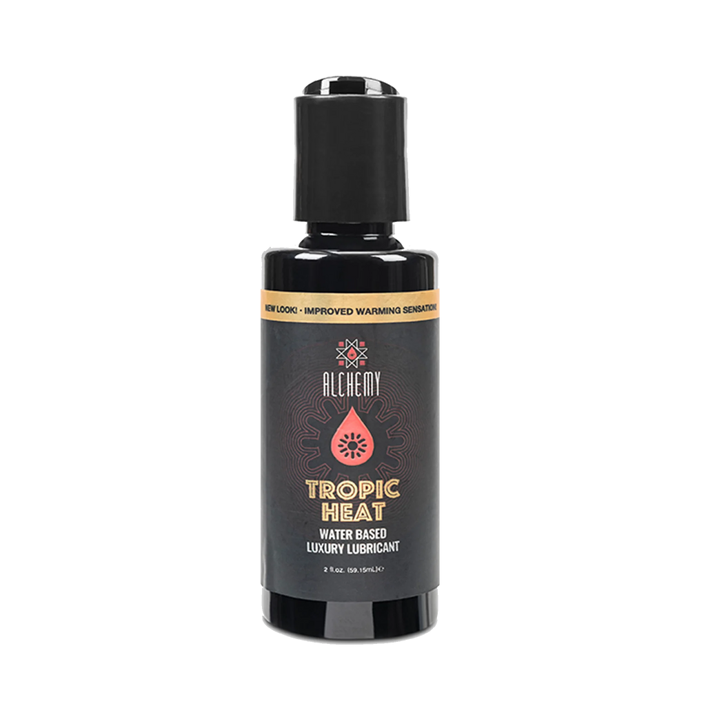 Alchemy® Tropic Heat Water-Based Lubricant 2oz with Transparent Background
