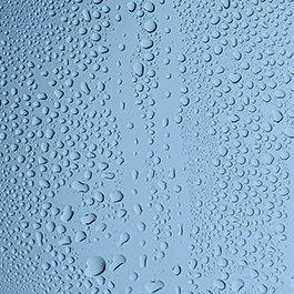 Alchemy Cleanse Antibacterial Toy Cleaner – water droplets through a window on a blue background