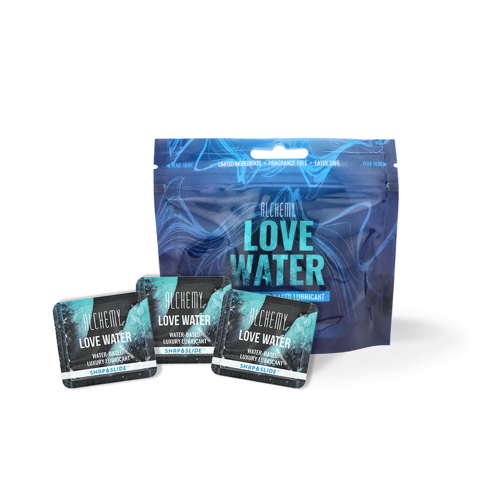 Love Water Snap + Slide™ Three Packets with Bag