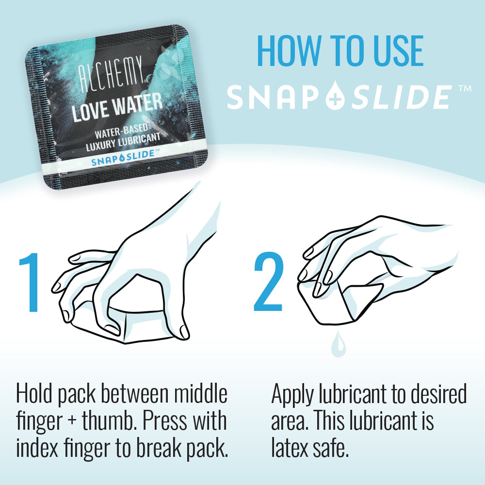 How to Use Love Water Snap + Slide™ Packs